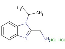 [(1-isopropyl-1H-benzimidazol-2-yl)methyl]amine dihydrochloride