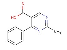 2-methyl-4-phenyl-5-pyrimidinecarboxylic acid