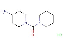 1-(1-piperidinylcarbonyl)-4-piperidinamine hydrochloride
