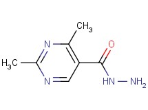 2,4-dimethyl-5-pyrimidinecarbohydrazide