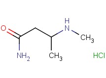 3-(methylamino)butanamide hydrochloride