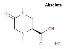 (2S)-5-oxo-2-piperazinecarboxylic acid hydrochloride