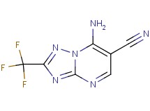 7-amino-2-(trifluoromethyl)[1,2,4]triazolo[1,5-a]pyrimidine-6-carbonitrile