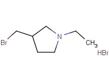 3-(bromomethyl)-1-ethylpyrrolidine hydrobromide