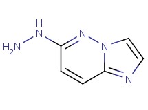6-hydrazinoimidazo[1,2-b]pyridazine
