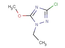 3-chloro-1-ethyl-5-methoxy-1H-1,2,4-triazole