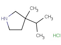 3-isopropyl-3-methylpyrrolidine hydrochloride