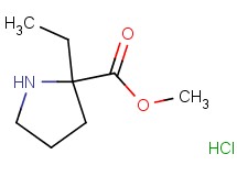 methyl 2-ethylprolinate hydrochloride