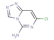 7-chloro[1,2,4]triazolo[4,3-c]pyrimidin-5-amine