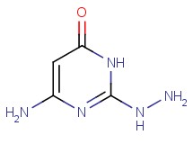 6-amino-2-hydrazino-4(3H)-pyrimidinone