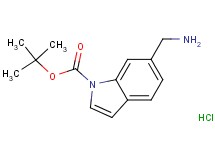 tert-butyl 6-(aminomethyl)-1H-indole-1-carboxylate hydrochloride