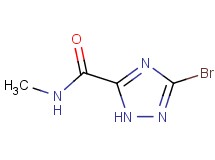 3-bromo-N-methyl-1H-1,2,4-triazole-5-carboxamide