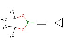 2-(cyclopropylethynyl)-4,4,5,5-tetramethyl-1,3,2-dioxaborolane