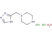 1-(4H-1,2,4-triazol-3-ylmethyl)piperazine dihydrochloride hydrate