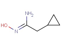 (1Z)-2-cyclopropyl-N'-hydroxyethanimidamide