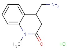 4-(aminomethyl)-1-methyl-3,4-dihydro-2(1H)-quinolinone hydrochloride