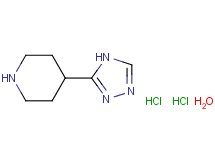 4-(4H-1,2,4-triazol-3-yl)piperidine dihydrochloride hydrate