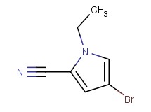 4-bromo-1-ethyl-1H-pyrrole-2-carbonitrile