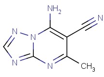 7-amino-5-methyl[1,2,4]triazolo[1,5-a]pyrimidine-6-carbonitrile