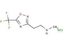 N-methyl-2-[5-(trifluoromethyl)-1,2,4-oxadiazol-3-yl]ethanamine hydrochloride