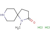 1-methyl-1,8-diazaspiro[4.5]decan-2-one dihydrochloride