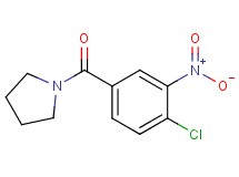 1-(4-chloro-3-nitrobenzoyl)pyrrolidine