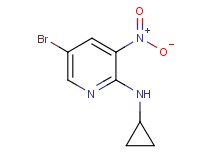 5-bromo-N-cyclopropyl-3-nitro-2-pyridinamine