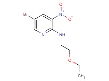 5-bromo-N-(2-ethoxyethyl)-3-nitro-2-pyridinamine