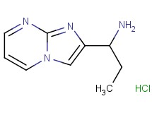 (1-imidazo[1,2-a]pyrimidin-2-ylpropyl)amine hydrochloride