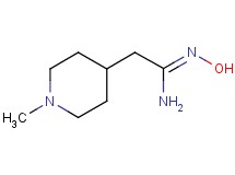 (1Z)-N'-hydroxy-2-(1-methyl-4-piperidinyl)ethanimidamide