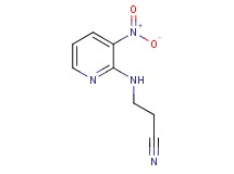 3-[(3-nitro-2-pyridinyl)amino]propanenitrile