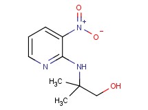 2-methyl-2-[(3-nitro-2-pyridinyl)amino]-1-propanol