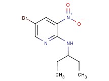 5-bromo-N-(1-ethylpropyl)-3-nitro-2-pyridinamine