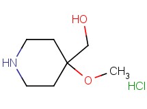 (4-methoxy-4-piperidinyl)methanol hydrochloride