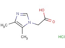(4,5-dimethyl-1H-imidazol-1-yl)acetic acid hydrochloride (4,5-dimethyl-1H-imidazol-1-yl)acetic acid hydrochloride