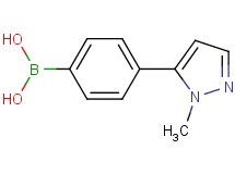 [4-(1-methyl-1H-pyrazol-5-yl)phenyl]boronic acid