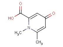 1,6-dimethyl-4-oxo-1,4-dihydro-2-pyridinecarboxylic acid 1,6-dimethyl-4-oxo-1,4-dihydro-2-pyridinecarboxylic acid