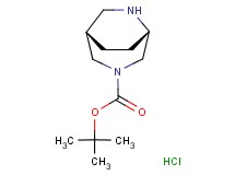 tert-butyl rac-(1S,5S)-3,6-diazabicyclo[3.2.2]nonane-3-carboxylate hydrochloride