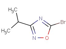 5-bromo-3-isopropyl-1,2,4-oxadiazole