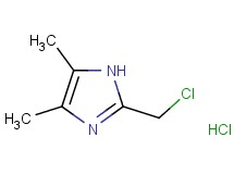 2-(chloromethyl)-4,5-dimethyl-1H-imidazole hydrochloride