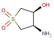 cis-4-aminotetrahydro-3-thiopheneol 1,1-dioxide