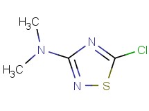 5-chloro-N,N-dimethyl-1,2,4-thiadiazol-3-amine