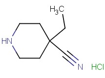 4-ethyl-4-piperidinecarbonitrile hydrochloride