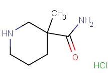 3-methyl-3-piperidinecarboxamide hydrochloride