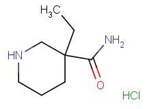 3-ethyl-3-piperidinecarboxamide hydrochloride