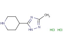 4-(3-methyl-1H-1,2,4-triazol-5-yl)piperidine dihydrochloride