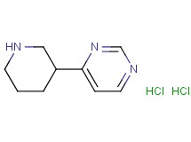 4-(3-piperidinyl)pyrimidine dihydrochloride