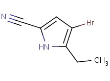 4-bromo-5-ethyl-1H-pyrrole-2-carbonitrile