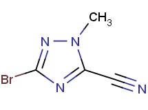 3-bromo-1-methyl-1H-1,2,4-triazole-5-carbonitrile