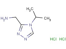 [(4-isopropyl-4H-1,2,4-triazol-3-yl)methyl]amine dihydrochloride